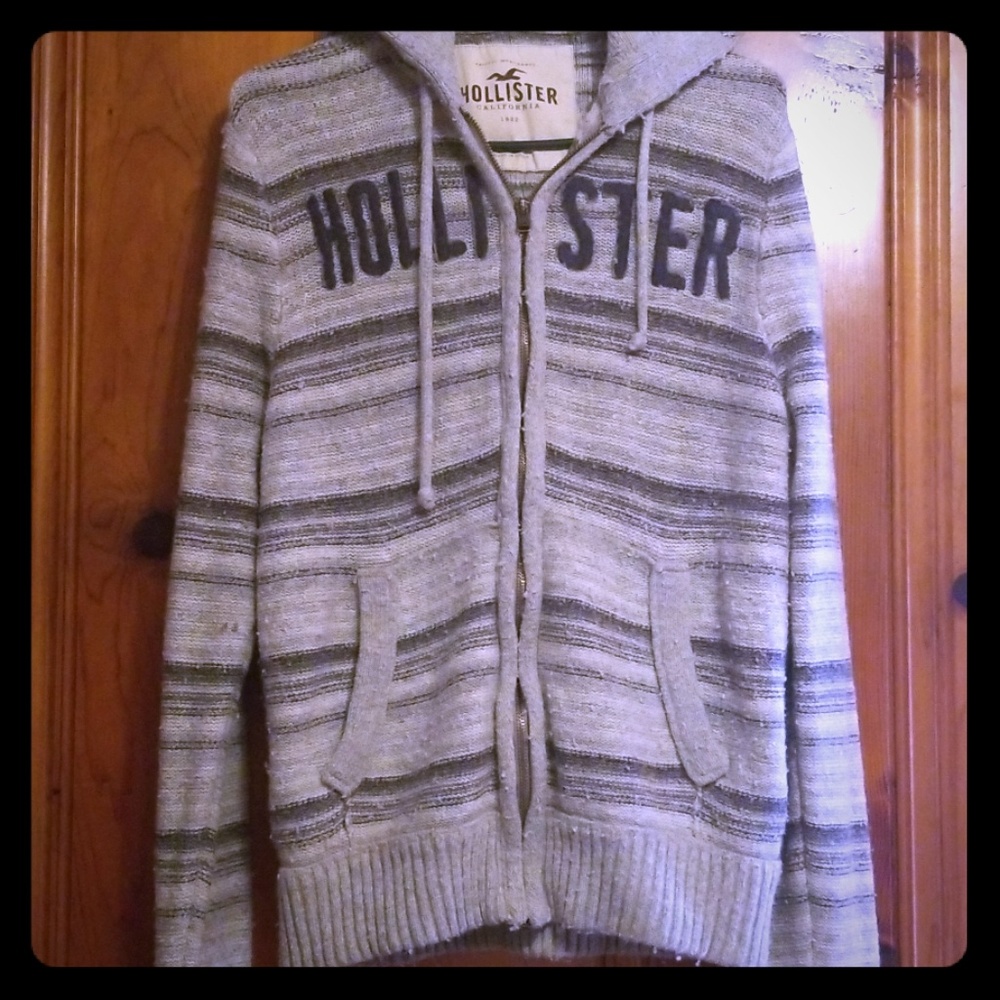 Hollister sweater jacket